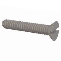 Essentra Components 020256A050PC Slotted Countersunk Screw 82 Slotted CSK Screw, #2-56 Thread, 1/2 Lg