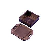 Vỏ hộp gắn mặt bích mini/Nắp mặt bích 1.97x1.97x0.79 inch Màu đen Hammond Manufacturing 1551RFLBK