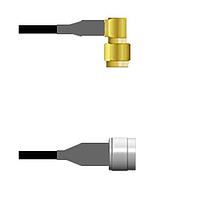 Amphenol Custom Cable Q-3402I0003006i RF Cable Assemblies SMA-RP/N-SP G174 6I