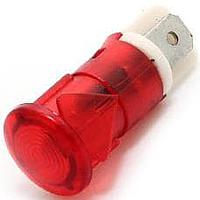 Đèn Báo Gắn Bảng LED Đỏ 12MM Kẹp 24VAC/DC Mallory Sonalert FL1P-12QJ-1-R24V