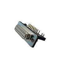 Đầu nối ổ cắm D-SUB RCPT 25 chân R/A hàn Adam Tech DB25-SH-C2A
