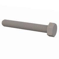 Essentra Components 50M050080J035 Machine Screw Hex Unslotted Bolt, M5 X .8 Thread, 35mm Lg