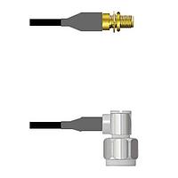 Amphenol Custom Cable Q-3002E000D010i RF Cable Assemblies SMA-SJB/N-RP LMR19 10I