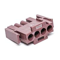 AMP Connectors - TE Connectivity 1-350779-1 プラグハウジング 04P UMNL V0 プラグハウジング ブラウン