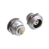 Bulgin PPCEGG2K12CLL Connectors 25mmx24.9mmx24.9mm 12 Contacts Fixed Socket 2Y Series Push Pull Connector