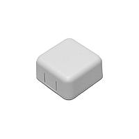Hammond Manufacturing 1551SNAP1WH PCB Enclosure ABS Plastic Miniature Enclosures, Unvented - 1.57 x 1.57 x 0.79", White